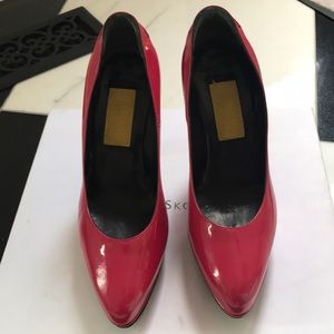 Pink Patent Heels